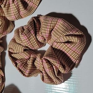 1/2 inch elastic at 8 length Pink & Tan inspector